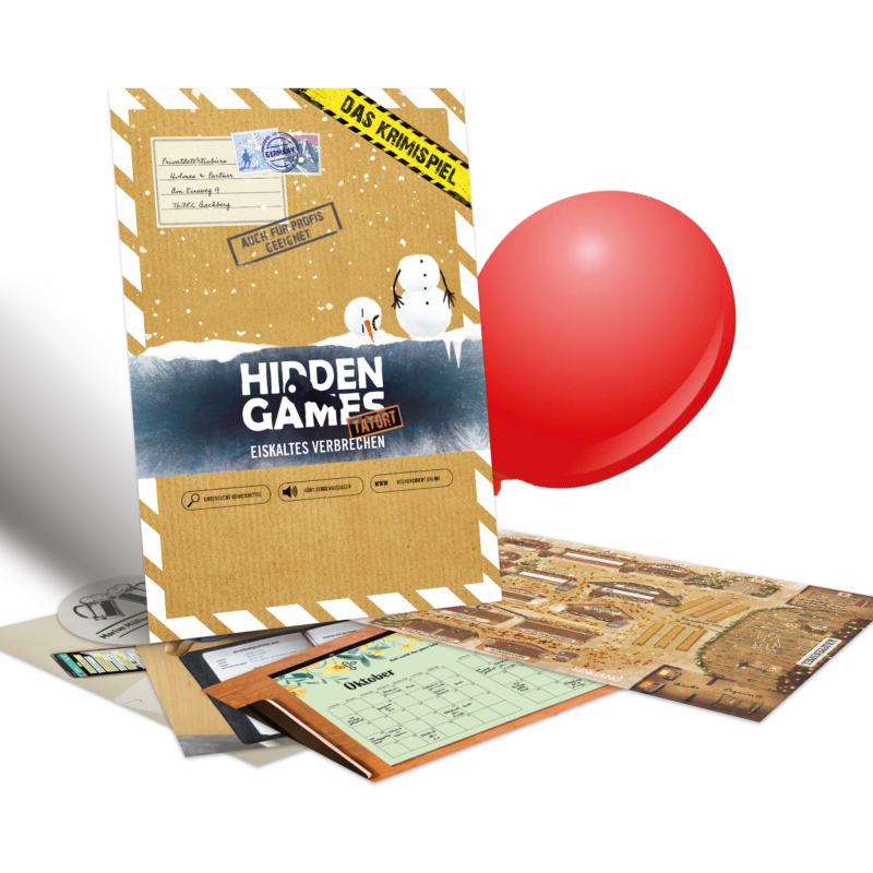 Hidden Games Crime Scene Ein Tightrope 4.Fall Board Krimispiel