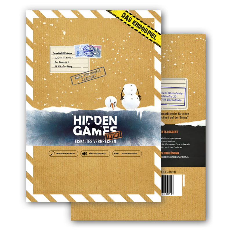 Hidden Games Scéne du Crime - Jeu d'enquête - Version néerlandaise - De  Case Klein-Apelroos